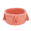 Light Pink Braided Rope Woven Multipurpose Basket - Sticky add to cart bar