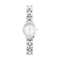 LUCY K Japanese Movement Watch with Faux MOP Dial in Goldtone