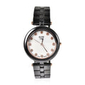EON 1962 Diamond Swiss Movement MOP Dial Watch with White Ceramic Strap 0.10 ctw - Sticky add to cart bar
