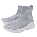 Gray Stretch Sock Boot - Size 5 (US) - Sticky add to cart bar