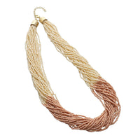 Glass Seed Beaded Necklace