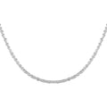 Italian Diamond Cut Sparkle Chain 20 Inches in Sterling Silver 3.80 Grams - Sticky add to cart bar