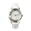 EON 1962 Black Jade Swiss Movement Watch with Black Leather Strap 20.00 ctw - Sticky add to cart bar