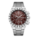 GAMAGES OF LONDON Limited Edition Hand Assembled Distinguish Automatic Movement Watch in Stainless Steel (45mm) FREE GIFT PEN - Sticky add to cart bar