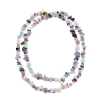 Lapis Lazuli Chips Endless Necklace 34 Inches 347.00 ctw