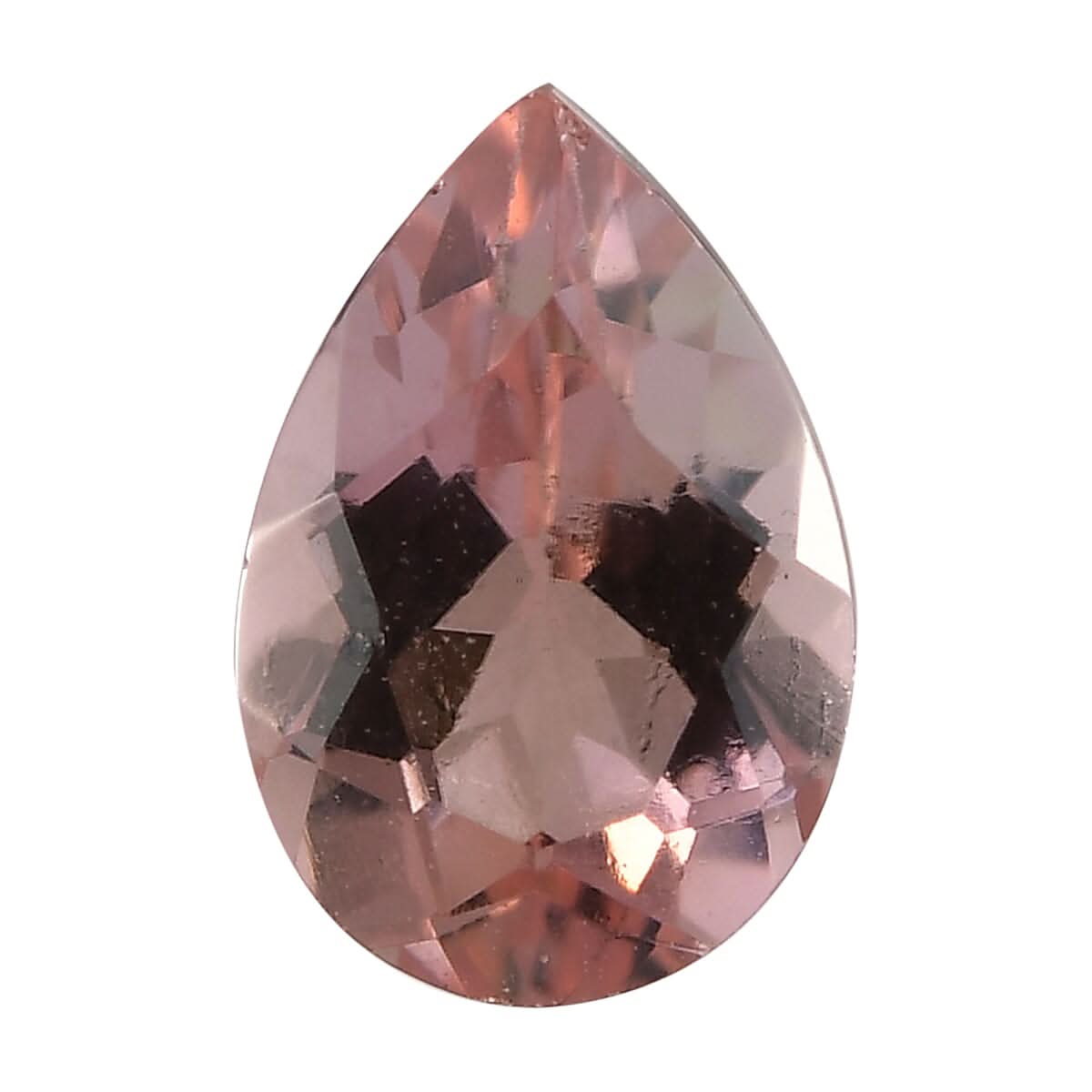 AA Salmon Pink Tourmaline (Pear 6x4 mm) 0.31 ctw