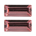Light Rose Crystal Set of 2 (Bgt 7x3 mm) 0.81 ctw - Sticky add to cart bar