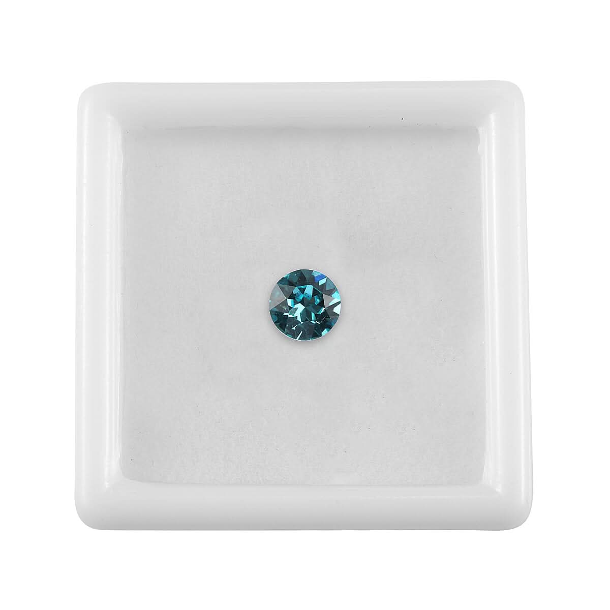 Light Turquoise Crystal (Rnd 6.25 mm) 0.72 ctw
