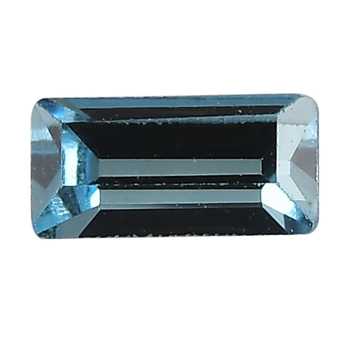 Aquamarine Color Crystal (Bgt 5x2.5 mm) 0.16 ctw