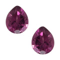 Orissa Rhodolite Garnet Set of 2 (Pear 5x4 mm) 0.85 ctw - Sticky add to cart bar