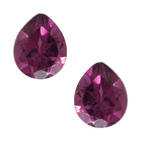 Orissa Rhodolite Garnet Set of 2 (Pear 5x4 mm) 0.85 ctw