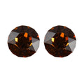 Tangerine Crystal Set of 2 (Rnd 4.5 mm) 0.46 ctw - Sticky add to cart bar