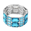 Simulated Aqua Blue Diamond