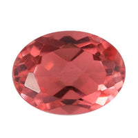 Living Coral Triplet Quartz (Ovl 7X5 mm) 0.81 ctw