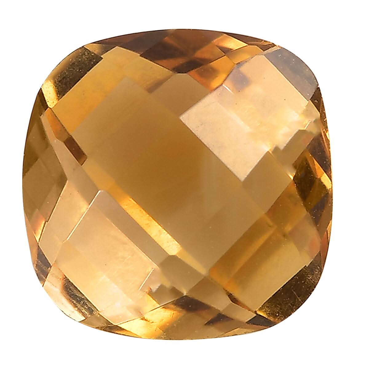 AA Brazilian Citrine (Cush 7x7 mm) 1.21 ctw