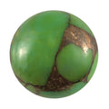AA Mojave Green Turquoise (Rnd 10 mm) 3.28 ctw - Sticky add to cart bar