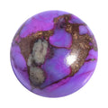 AA Mojave Purple Turquoise (Rnd 12 mm) 4.89 ctw - Sticky add to cart bar