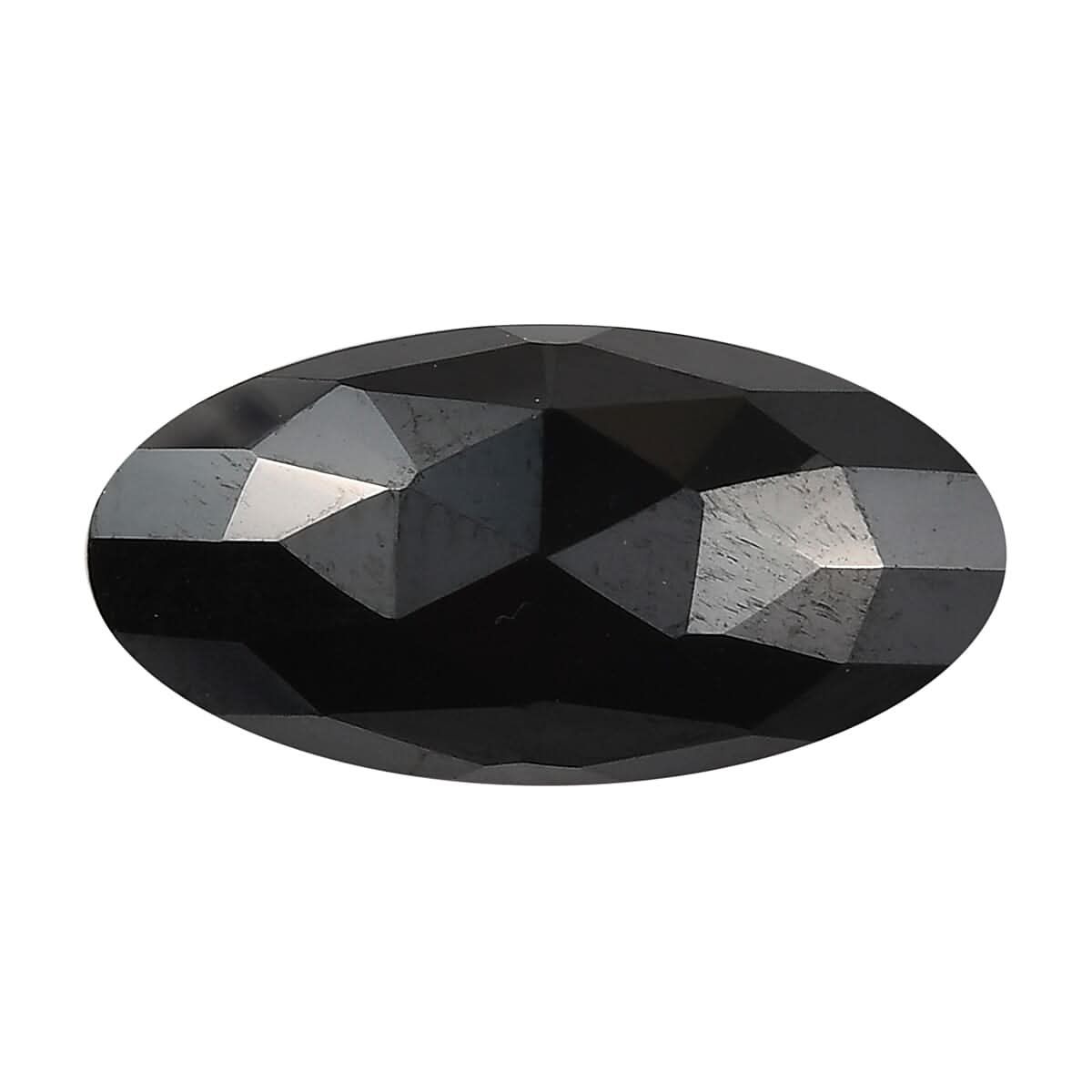 Thai Black Spinel (Ovl 16x8 mm) 5.82 ctw Loose Gemstone