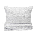 Cloud9 Luxury Bedding Collection, Ivory Quilt and Matching Shams with Natural Pick Stitch Design, King Size - Sticky add to cart bar