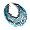 Turquoise & Blue Seed Bead