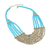 Turquoise & Blue Seed Bead