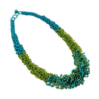 Seed Bead Multi Strand Necklace