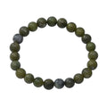80.00 ctw Connemara Marble Beads Stretch Bracelet - Sticky add to cart bar