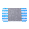 Set of Blue Swimming Pool Float Hammock and Inflator (49.2"x27.5") - Sticky add to cart bar
