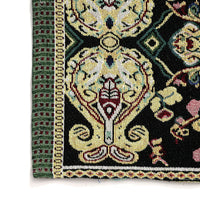 Set of 5 Multi Color Jacquard Printed Placemats (13"x19") and Table Runner (13"x72")