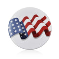 USA National Flag Printed Brooch in Iron - Sticky add to cart bar