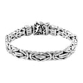 BALI LEGACY Sterling Silver Borobudur and Tulang Naga Bracelet (50 g) - Sticky add to cart bar