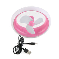 Pink USB Personal Desk Fan