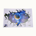 Multi Color 3D Universe Wall Sticker (35.43"x43.3") - Sticky add to cart bar