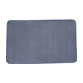 Gray Color Microfiber Anti-Slip Bathmat (19.8"x31.5") - Sticky add to cart bar