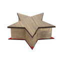 Natural Star Shaped Laminated MDF Storage & Gift Box (7"x7"x2") - Sticky add to cart bar