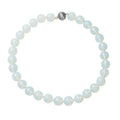 Opalite 13-15mm Beaded Necklace 18 Inches in Silvertone 519.00 ctw - Sticky add to cart bar