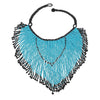 Turquoise & Black Glass Seed Bead