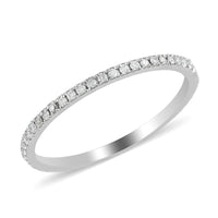 14K Yellow Gold Diamond H SI Eternity Band Ring 0.40 ctw