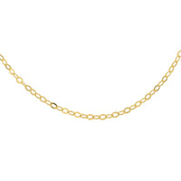 Italian Sterling Silver 2mm Adjustable Bolo Rolo Chain 2.90 Grams