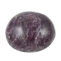 Lepidolite Palm Stone (Approx 767 ctw) , Gem Lepidolite Palm Stone , Raw Lepidolite Purple - Sticky add to cart bar