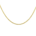 New York Closeout 14K Yellow Gold 1.5mm Rope Chain Necklace 20 Inches 1.6 Grams - Sticky add to cart bar