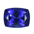 Certified and Appraised AAAA Tanzanite (Cush 9x9 mm) 3.10 ctw - Sticky add to cart bar
