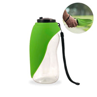 Flipo Fold-A-Bowl Portable Pet Water Bottle & Bowl | Portable Dog Cat Water Bottle | Travel Water Bottle for Pets