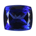 Certified and Appraised AAAA Vivid Tanzanite (Sqr Cush Free Size) 5.00 ctw - Sticky add to cart bar