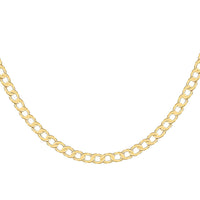 10K Yellow Gold 2mm Cuban Chain Necklace 22 Inches 1.7 Grams