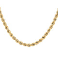14K Yellow Gold Rope Chain Necklace, Gold Necklace, Rope Chain, Gold Chain, Princess Length Necklace - Sticky add to cart bar