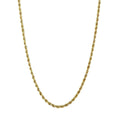 10K Yellow Gold 1.5mm Rope Chain Necklace 20 Inches 1.4 Grams - Sticky add to cart bar