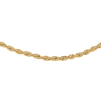 Ankur Treasure Chest 14K Yellow Gold Rope Chain, Gold Rope Necklace, 24 Inch Chain Necklace 1.8 Grams