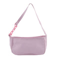 Pink Faux Leather Shoulder Bag (9.06"x3.15"x5.51") - Sticky add to cart bar