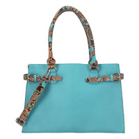 100% Genuine Leather Vivid By Sukriti Tote Handbag  Theme :  Graanvi Size Bag: 14.4 L x 9.8 H x 6.5 W inches